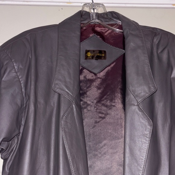 Guy Laroche Jackets & Blazers - Guy Laroche vintage 80’s leather coat